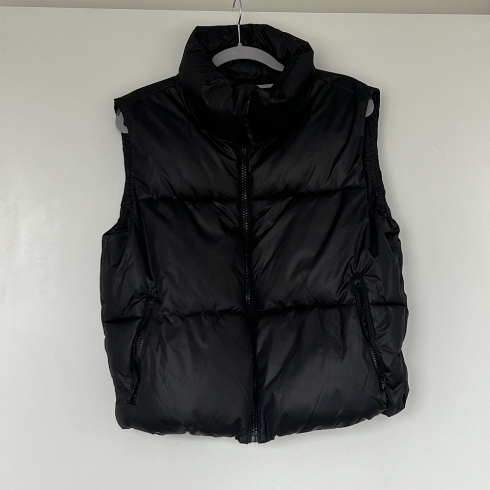 Black Puffer Vest